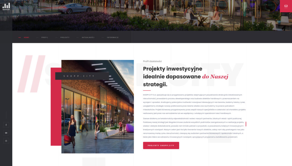 Strona internetowa – shopp.city