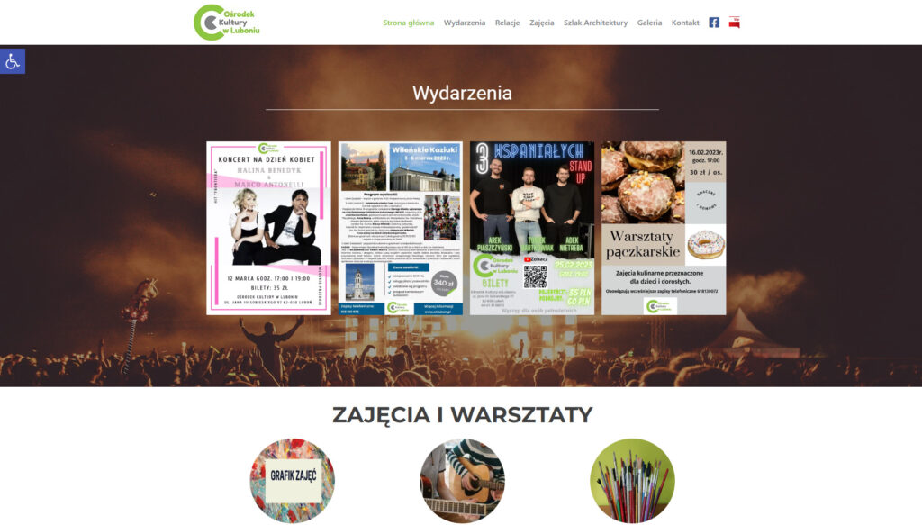 Strona internetowa – oklubon.pl